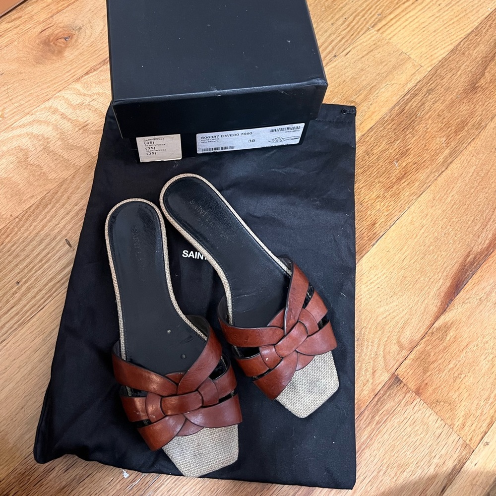 Saint Laurent Sandals 🤎
